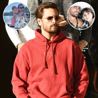 Scott Disick Hangs With Reign and Penelope After Kourtney Snub