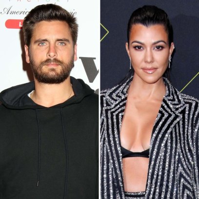 Scott Disick Posts on Kourtney Kardashian's Instagram for the First Time Since Her Engagement To Travis Barker