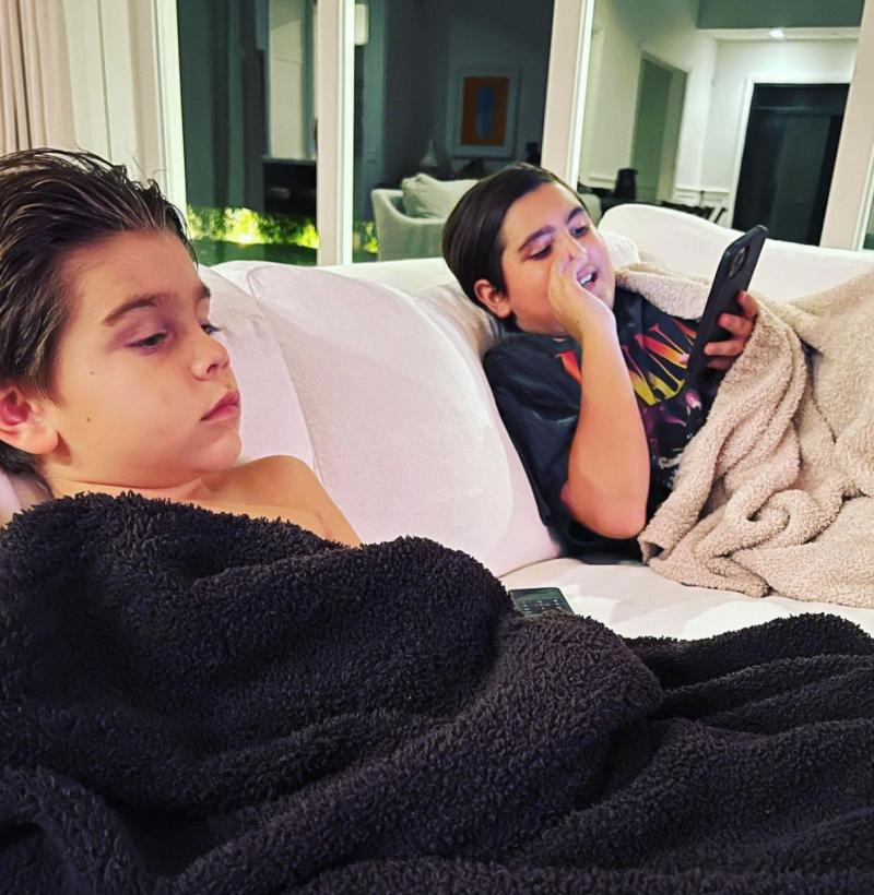 Scott Disick Photos With Kids