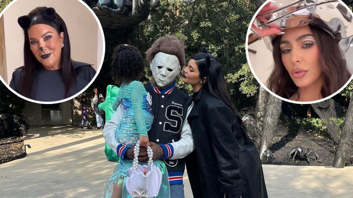 See How Every Member of the Kardashian-Jenner Family Dressed Up for Halloween 2021
