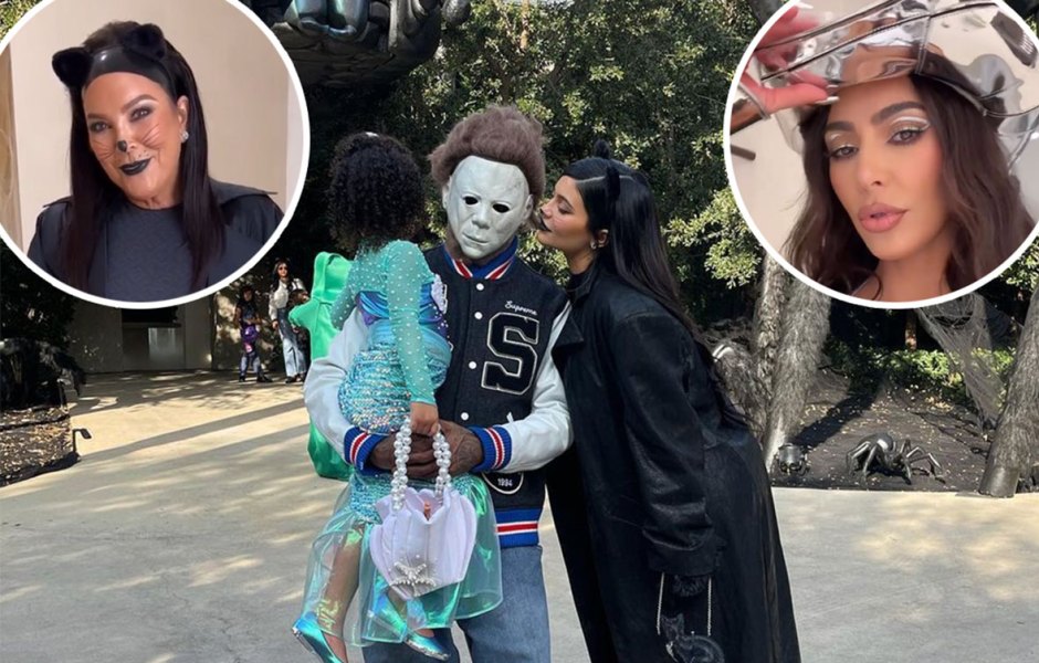 See How Every Member of the Kardashian-Jenner Family Dressed Up for Halloween 2021