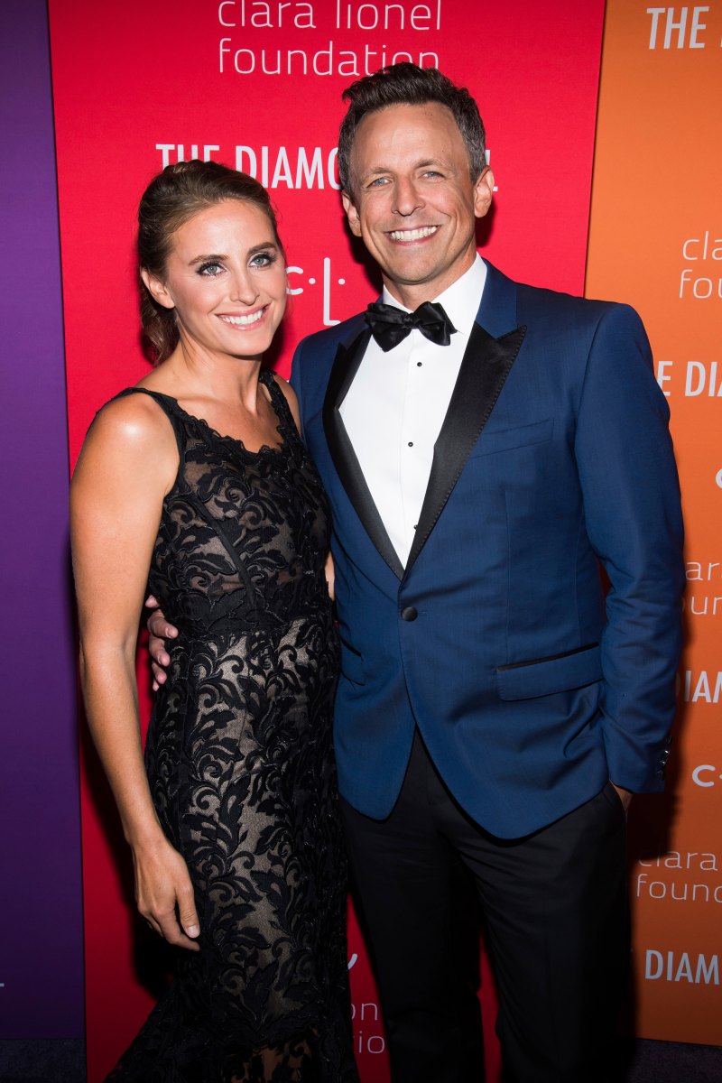 Seth Meyers and Wife Alexi Ashe
