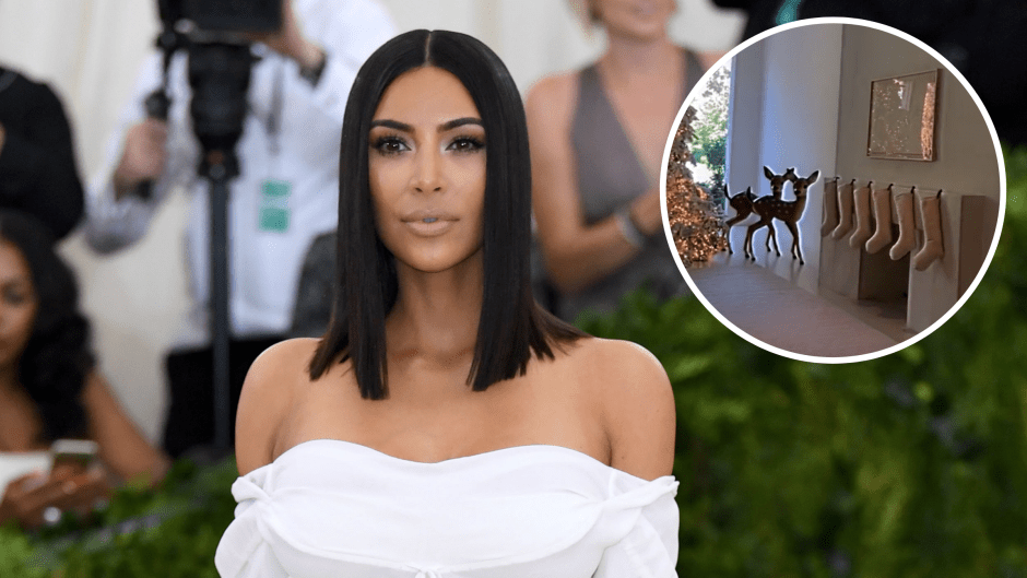 Kim Kardashian Christmas Decor Photos: North West Shows Home