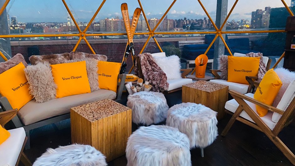 Mr. Purple’s Veuve Clicquot Winter Chalet Pop-Up Is a Must-See if You’re in New York City