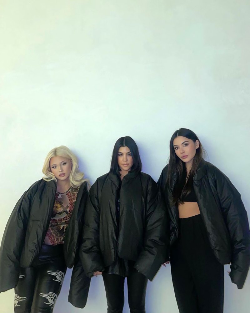 Kourtney Kardashian, Travis Barker Enjoy Holiday Vacay With Kids and Atiana De La Hoya