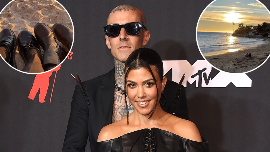 Kourtney Kardashian and Travis Barker Return to Their Montecito Engagement Spot for Romantic Pre-New Year's Getaway