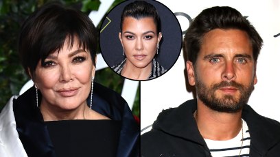 Kris Jenner Seemingly Snubs Scott Disick on Kourtney Kardashian's 2021 Gingerbread House