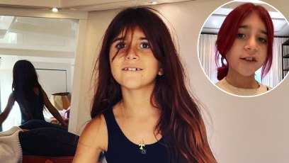 Penelope Disick Dyes Her Hair Red in Dramatic TikTok Reveal