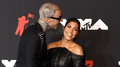 Kourtney Kardashian Shares Sexy Lingerie With Travis Barker Getaway