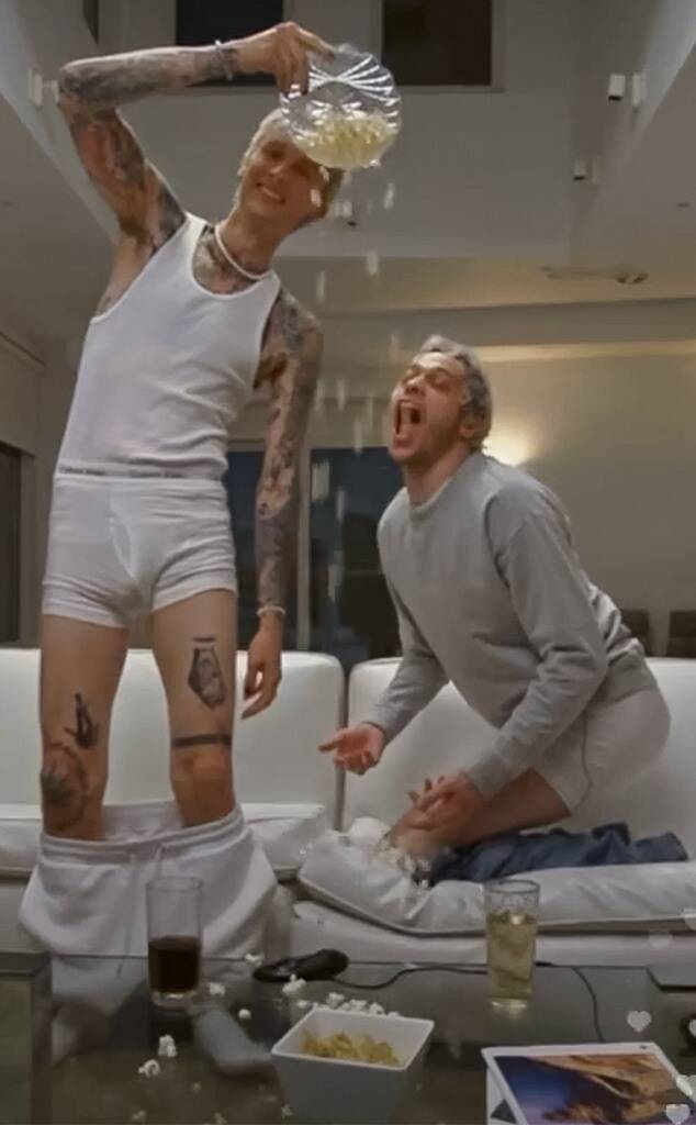 Pete Davidson, MGK Wear Underwear in Calvin Klein Video