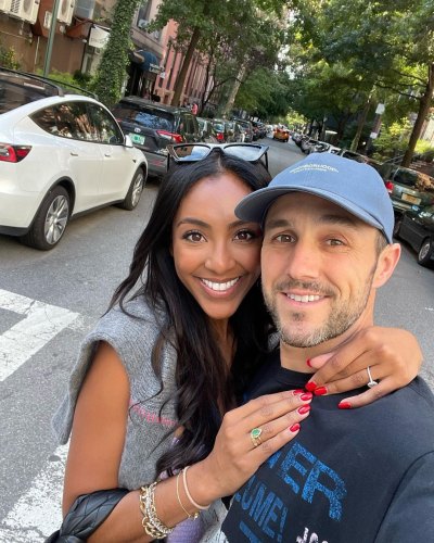 Tayshia Adams Admits It Was 'Tough' Talking About Zac Clark Split During Michelle Young’s ‘Men Tell All’