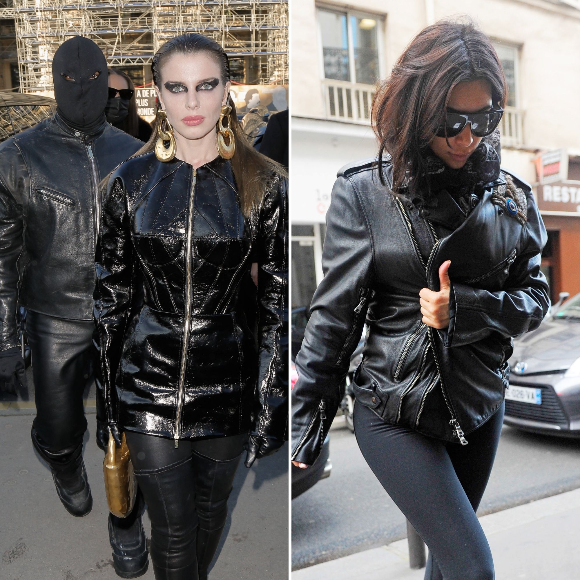 Julia Fox Copies Kim Kardashian Style