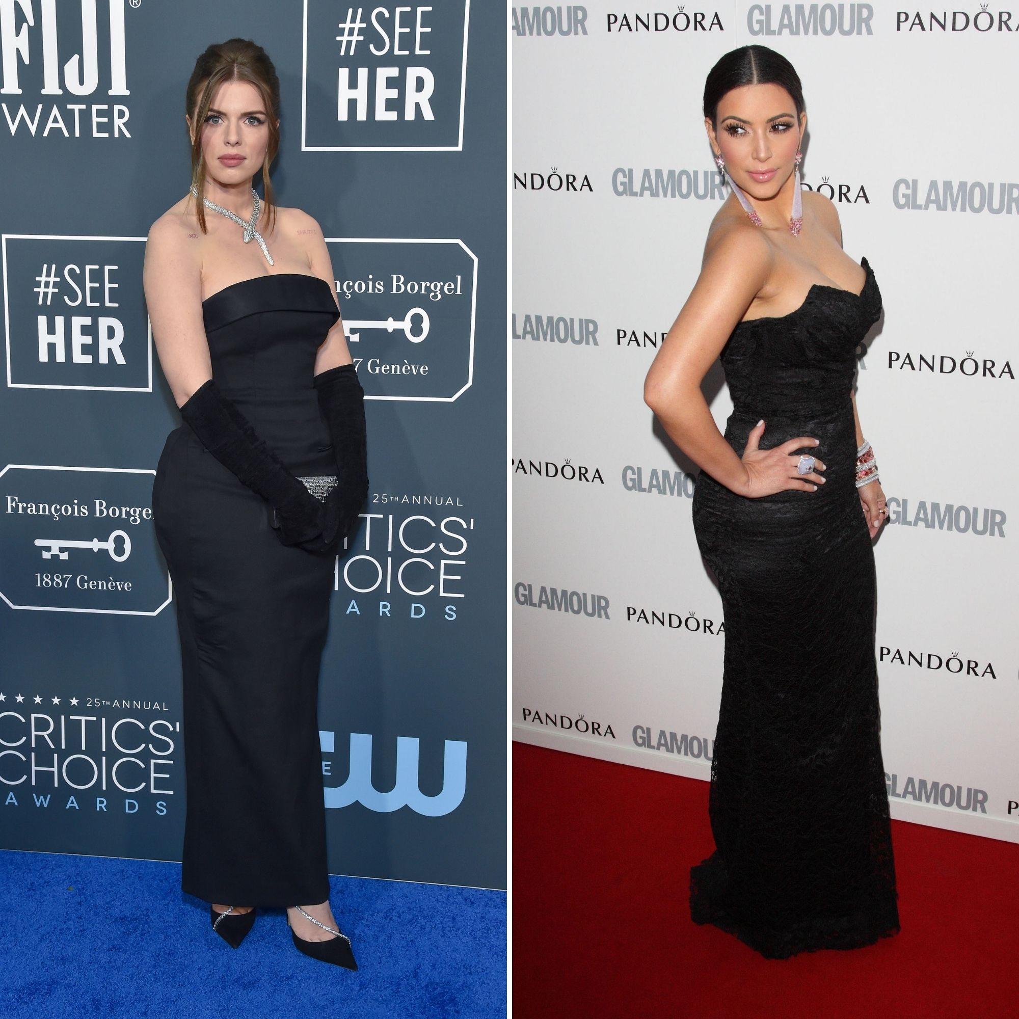 Julia Fox Copies Kim Kardashian Style