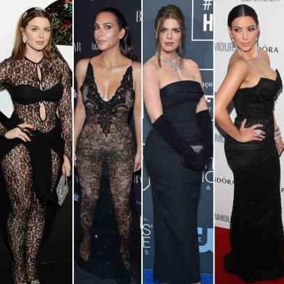 Julia Fox Copies Kim Kardashian's Red Carpet Style: All of the Times Kanye's New GF Has Mirrored His Ex