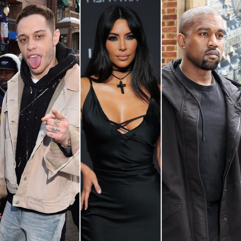 Pete Davidson brings out Kim Kardashian's silly side