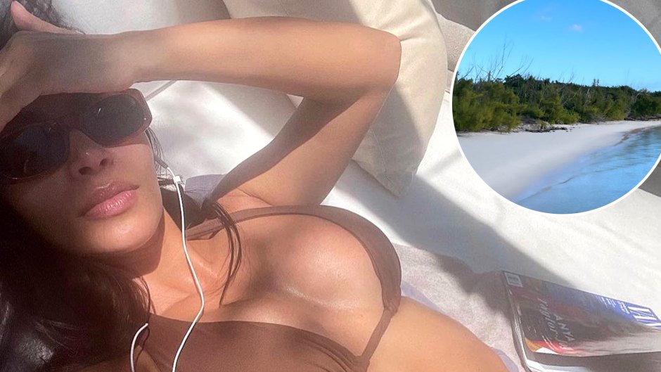 Kim Kardashian and Pete Davidson's Romantic Paradise: See Photos From Their Bahamas Getaway