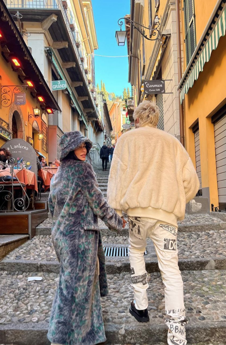 Megan Fox and Machine Gun Kelly Enjoy Romantic Italian Getaway After Engagement: See Photos of Lake Como Trip