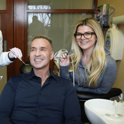 Mike The Situation Sorrentino Wife Lauren Get Couples Dental Makeover See New 50K Veneers