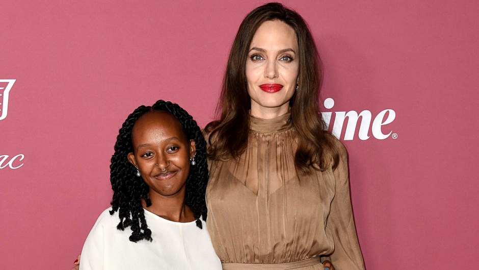 Angelina Jolie's Daughter Zahara Rocks Ripped Jeans During Trip to Salon