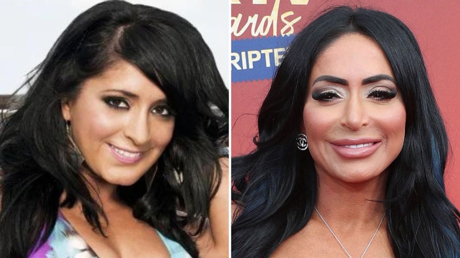 'Jersey Shore' Star Angelina Pivarnick's Plastic Surgery Transformation Through the Years