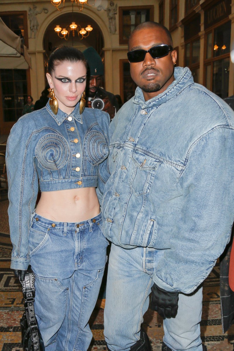 Kanye West Julia Fox Split