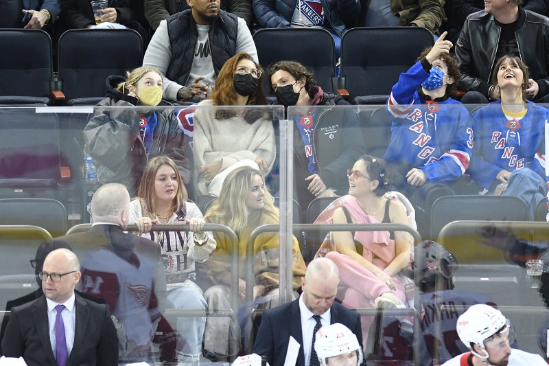 Tom Holland and Zendaya Have Date Night With BFF Hunter Schafer at Rangers Game: Photos