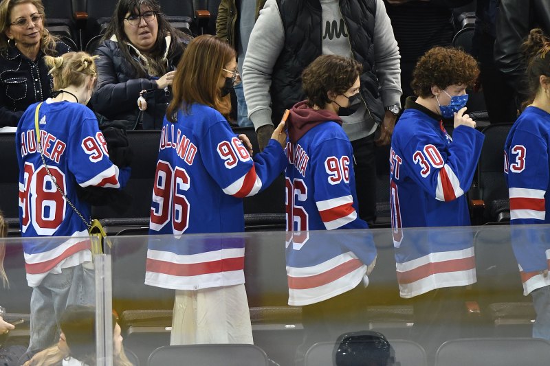 Tom Holland and Zendaya Have Date Night With BFF Hunter Schafer at Rangers Game: Photos