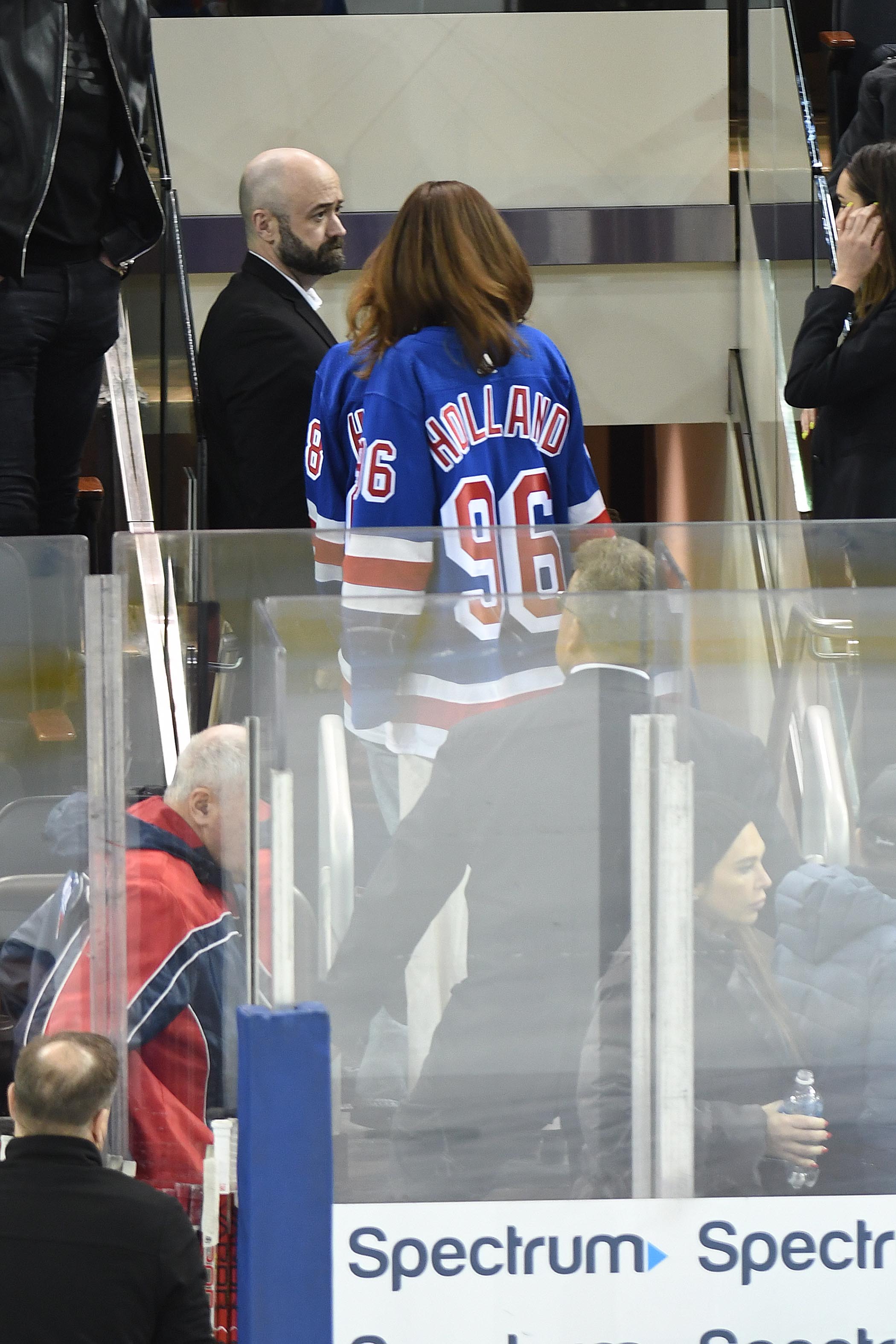 Tom Holland and Zendaya Have Date Night With BFF Hunter Schafer at Rangers Game: Photos