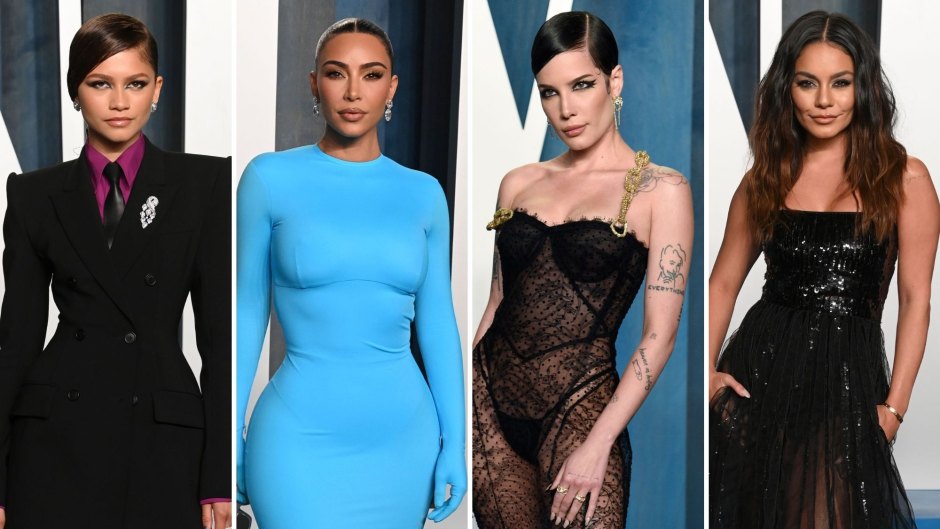 What Your Favorite Celebrities Wore to the 2022 Vanity Fair Oscars Party: See Photos!