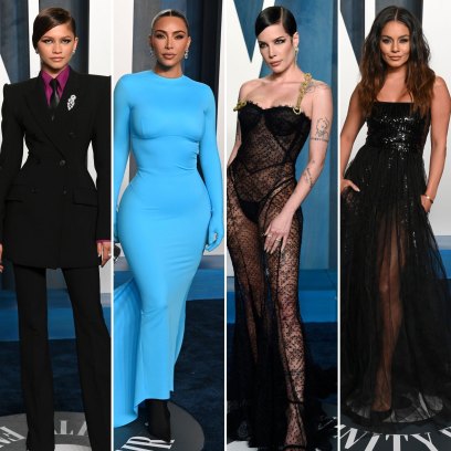 What Your Favorite Celebrities Wore to the 2022 Vanity Fair Oscars Party: See Photos!