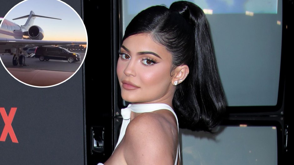 Already a Jet Setter Kylie Jenner Brings Baby Wolf Webster on His First Trip Aboard Her Private Plane