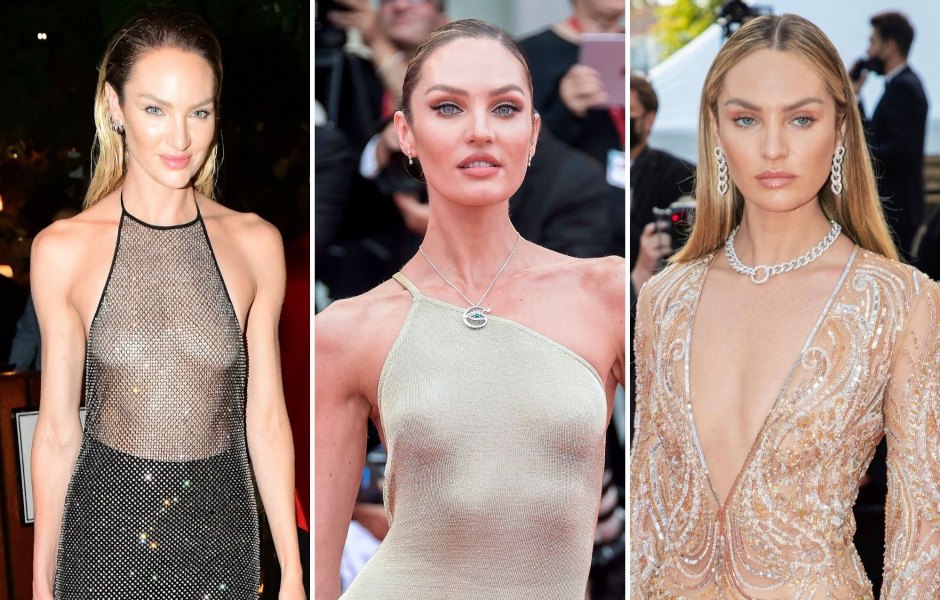 Showing Off That Body! Candice Swanepoel's Best Braless Looks on the Runway and Beyond