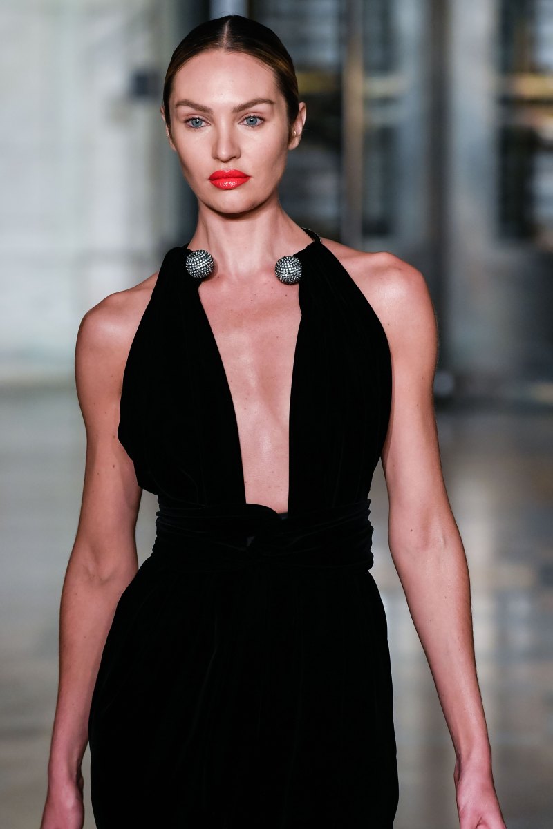 Showing Off That Body! Candice Swanepoel's Best Braless Looks on the Runway and Beyond