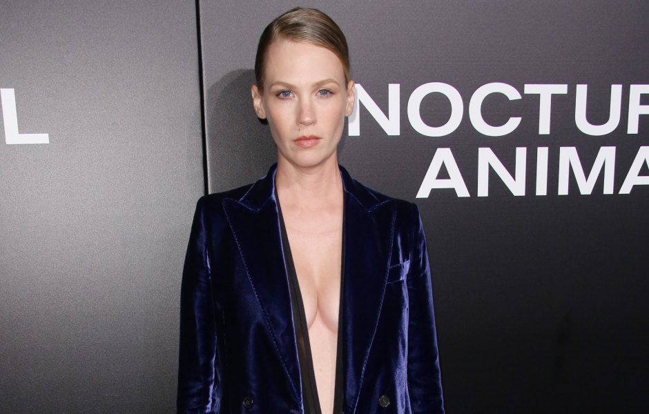 Betty Draper, Who? See Photos of January Jones’ Best Braless Fashion Moments Over the Years