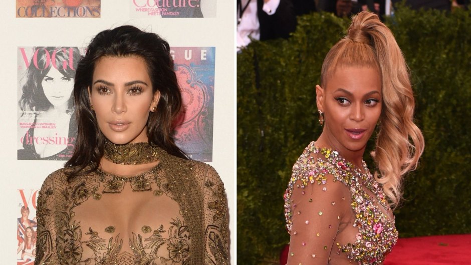 Kim Kardashian, Beyonce and More Celebrities Wearing See-Through Outfits on the Red Carpet 