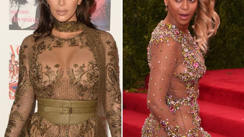 Celebrities Wearing Sheer, See-Through Outfits: Photos