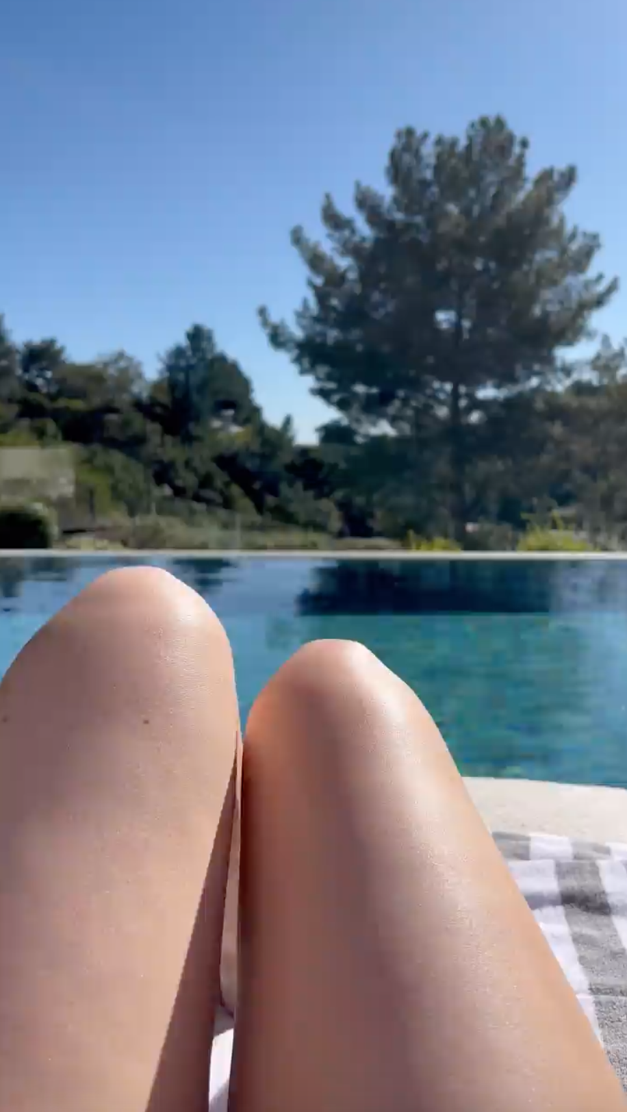 Kylie Jenner Flaunts Bare Legs at the Pool After Back-to-Back Workouts: 'Getting Some Strength Back' 