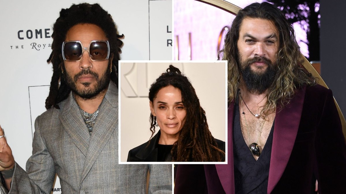 Lenny Kravitz, Jason Momoa Bond After Lisa Bonet Wears Ring