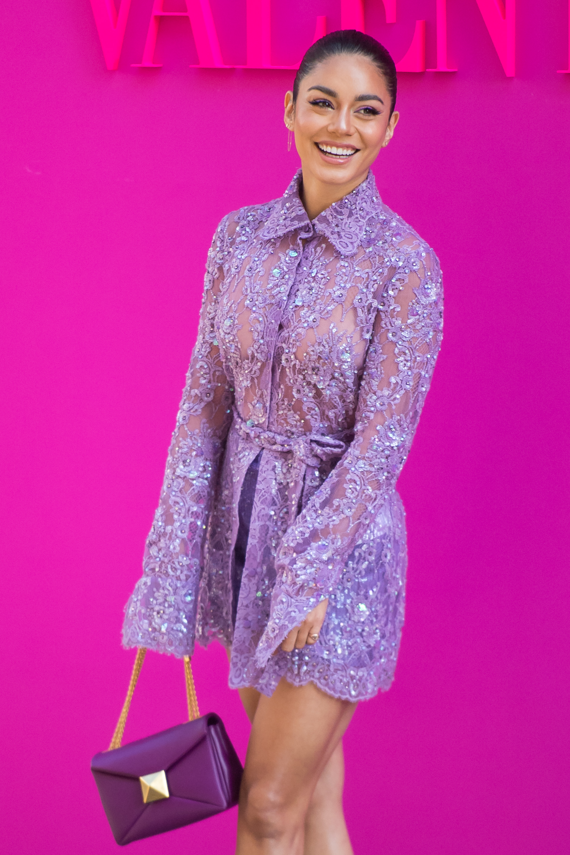 Vanessa Hudgens See-Through Dress