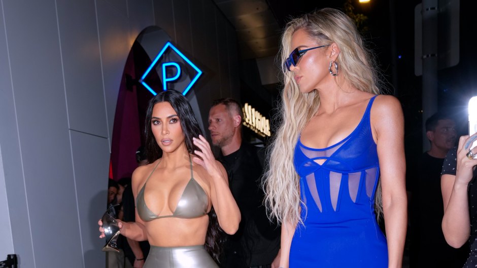 Khloe Kardashian Calls Sister Kim a 'Bitch' After She Shares Super Sexy Bikini Photos From Their Miami Trip