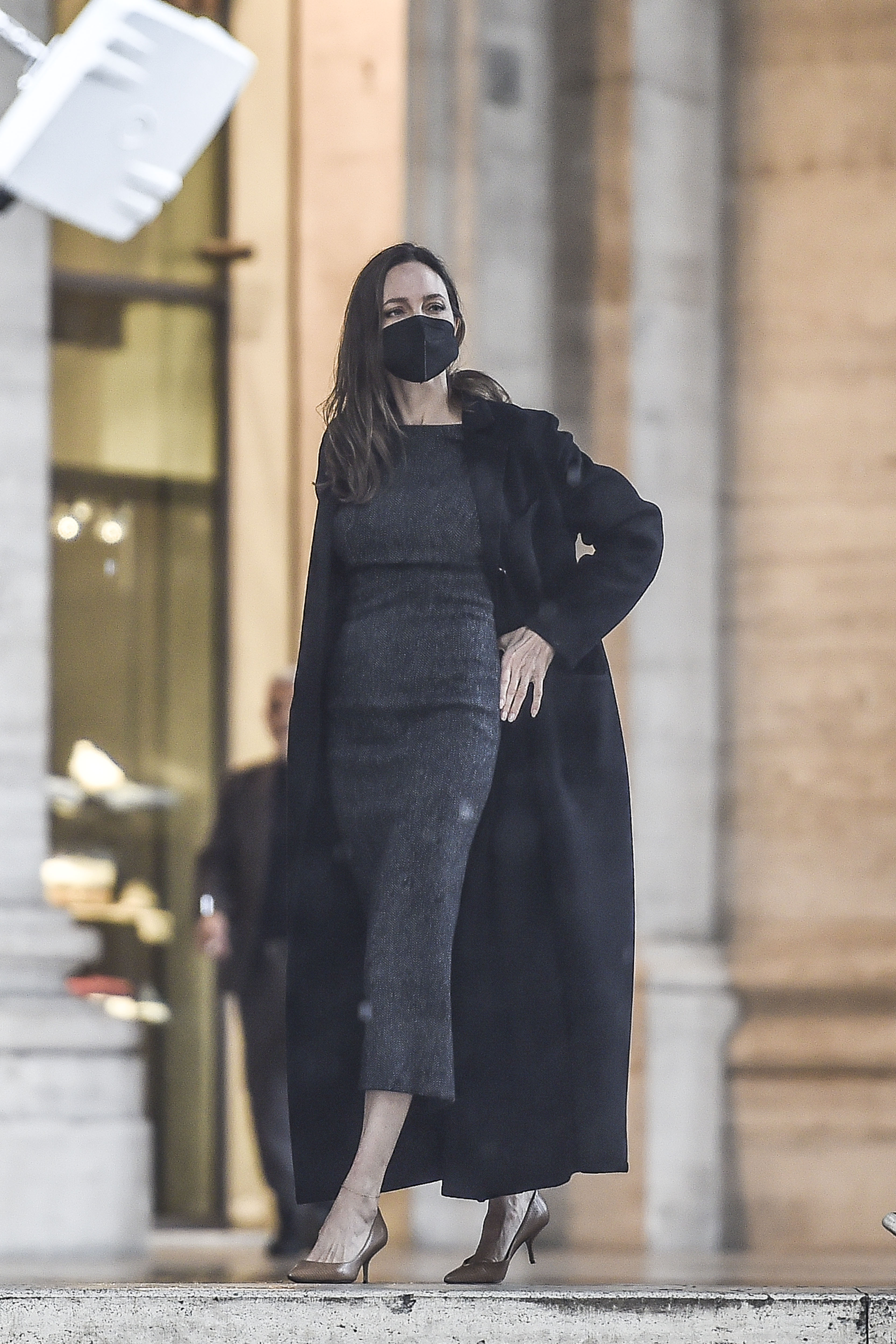 Angeline Jolie Wearing Black Dresses | POPSUGAR Fashion UK