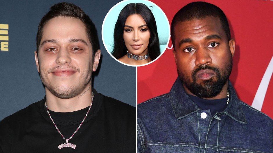Pete Davidson Is Doing as Best He Can With 'Explosive" Kanye West Situation While Dating Kim Kardashian