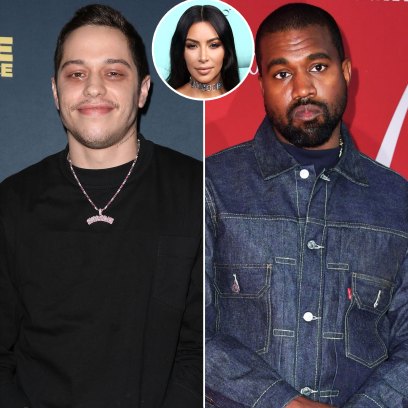 Pete Davidson Is Doing as Best He Can With 'Explosive" Kanye West Situation While Dating Kim Kardashian