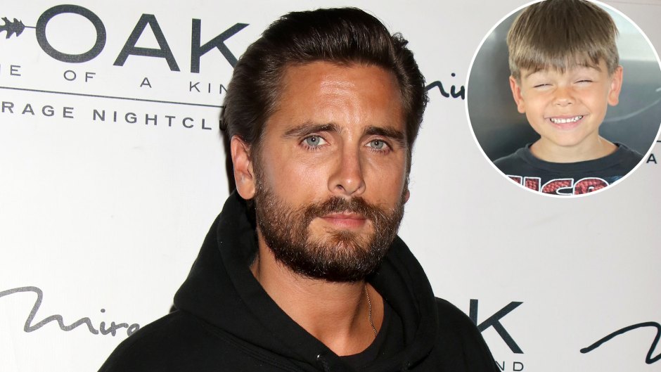 Scott Disick Shares Rare Photo of Son Reign in Front of a Race Car