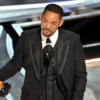 Will Smith Cries On Stage During 2022 Oscars Best Actor Speech After Chris Rock Altercation