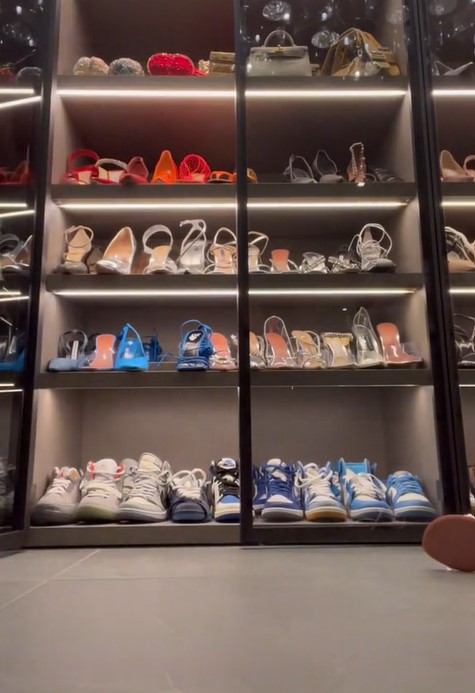 Inside Kylie Jenner's Massive Shoe Closet