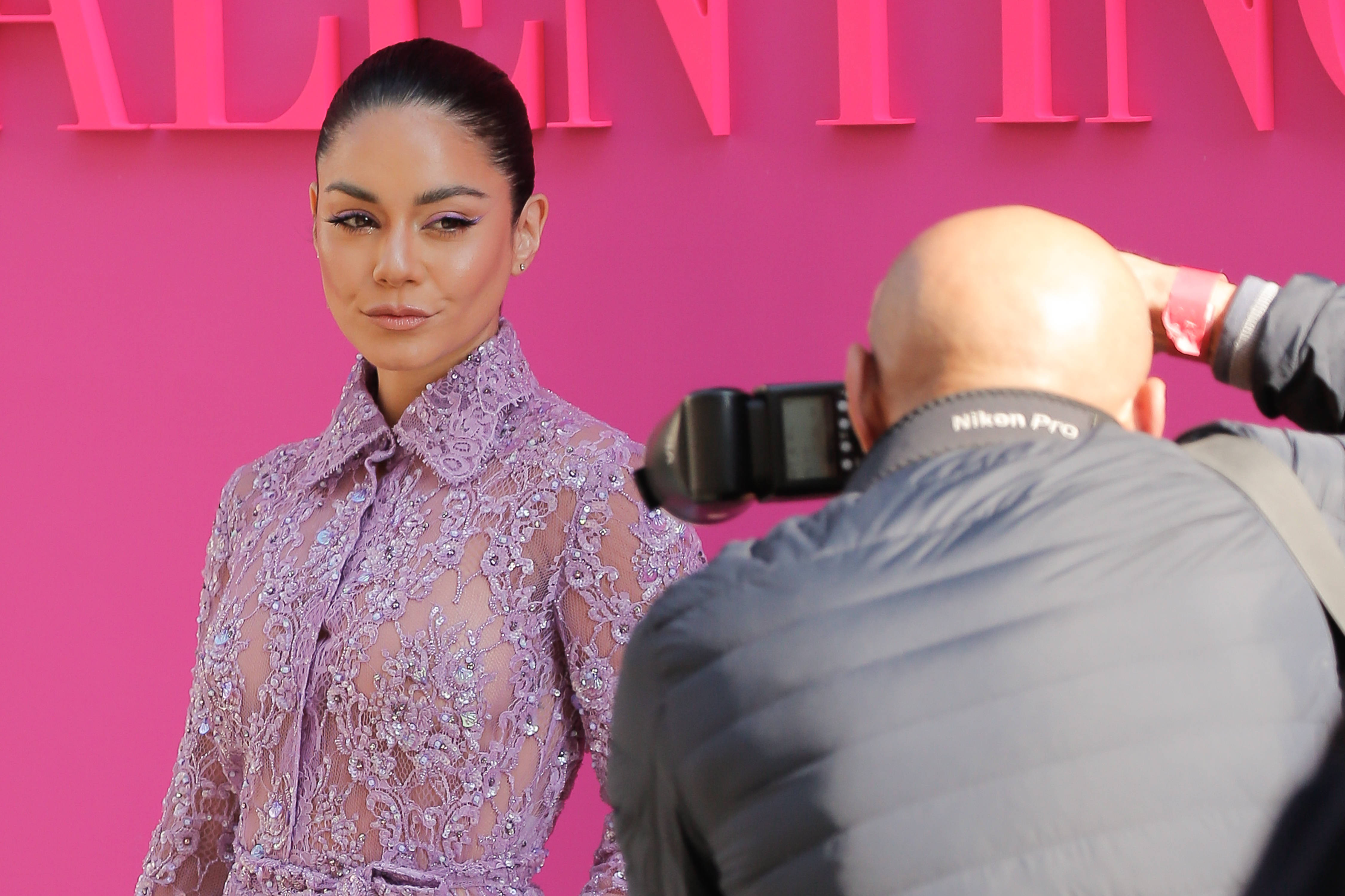 Vanessa Hudgens See-Through Dress