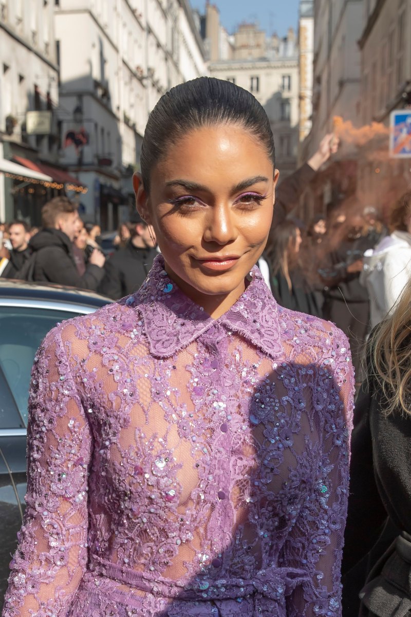Vanessa Hudgens See-Through Dress