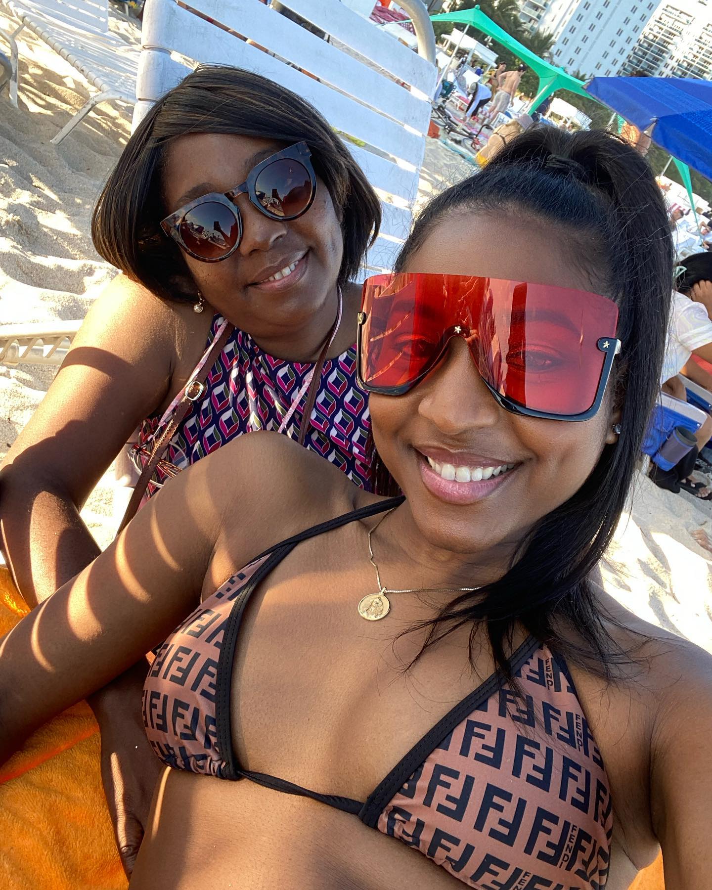 Outer Banks’ Carlacia Grant Loves a Good Beach Day! See Her Best Bikini and Swimsuit Photos