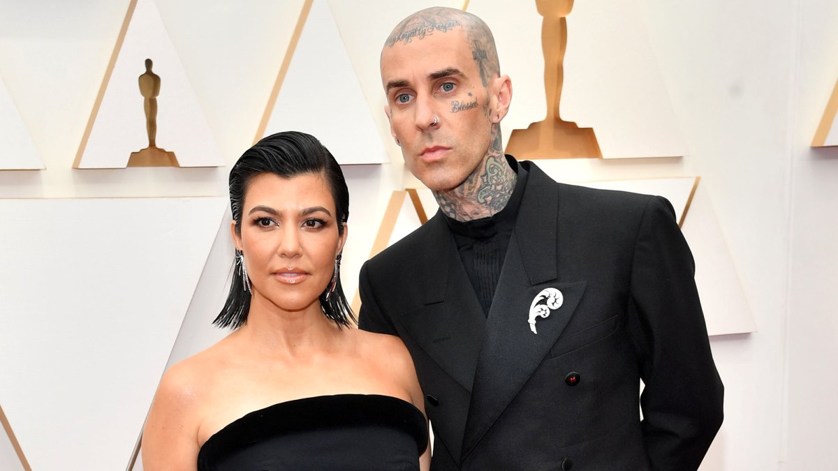 Fans Accuse Travis Barker of Omitting Kourtney Kardashian's Son Mason From 'Family' Tribute